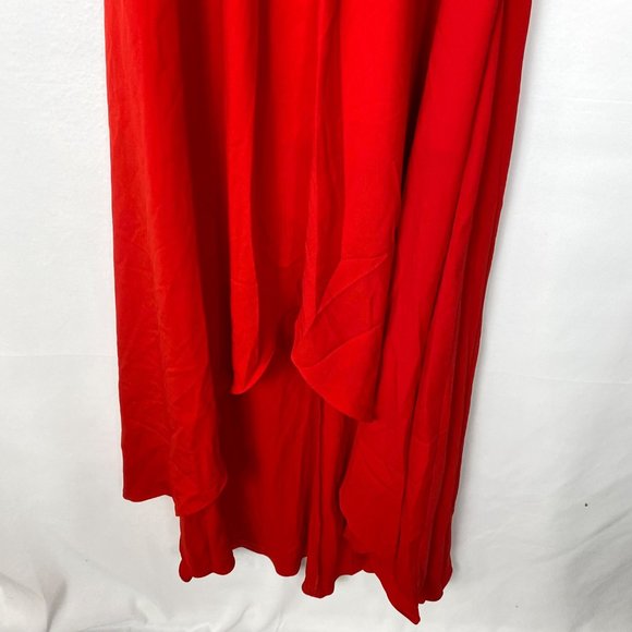 NWT Ali & Jay Bohemian Rhapsody Sleeveless Maxi Dress Gown Red XS - Picture 4 of 9